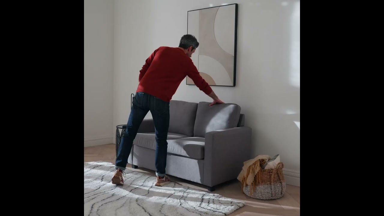 Découvrez le canapé convertible EASY en tissu - BUT