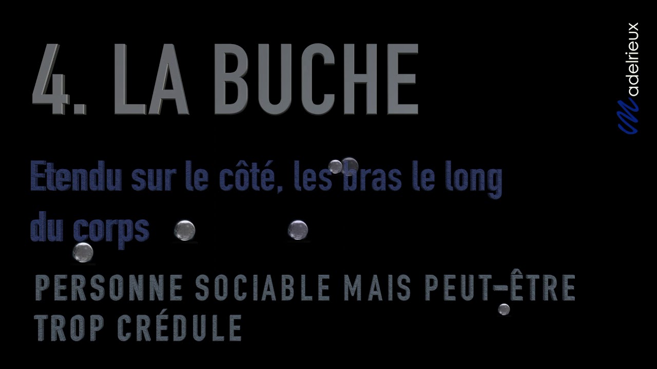 Votre position lors du sommeil, la nuit, indique votre personnalité