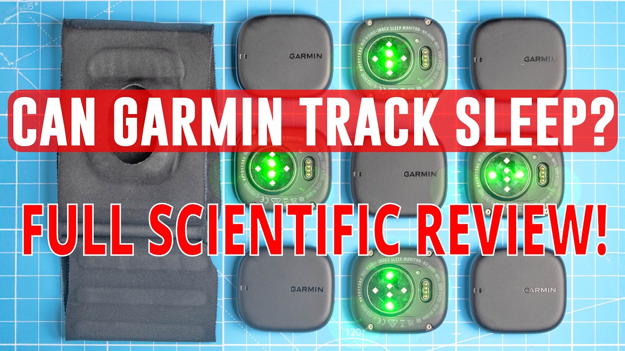 Can GARMIN track your SLEEP? Garmin Index Sleep Monitor - Scientific Review!
