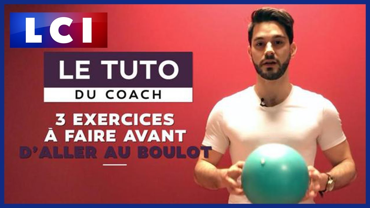 Le tuto du coach : 3 exercices à faire avant d'aller au boulot