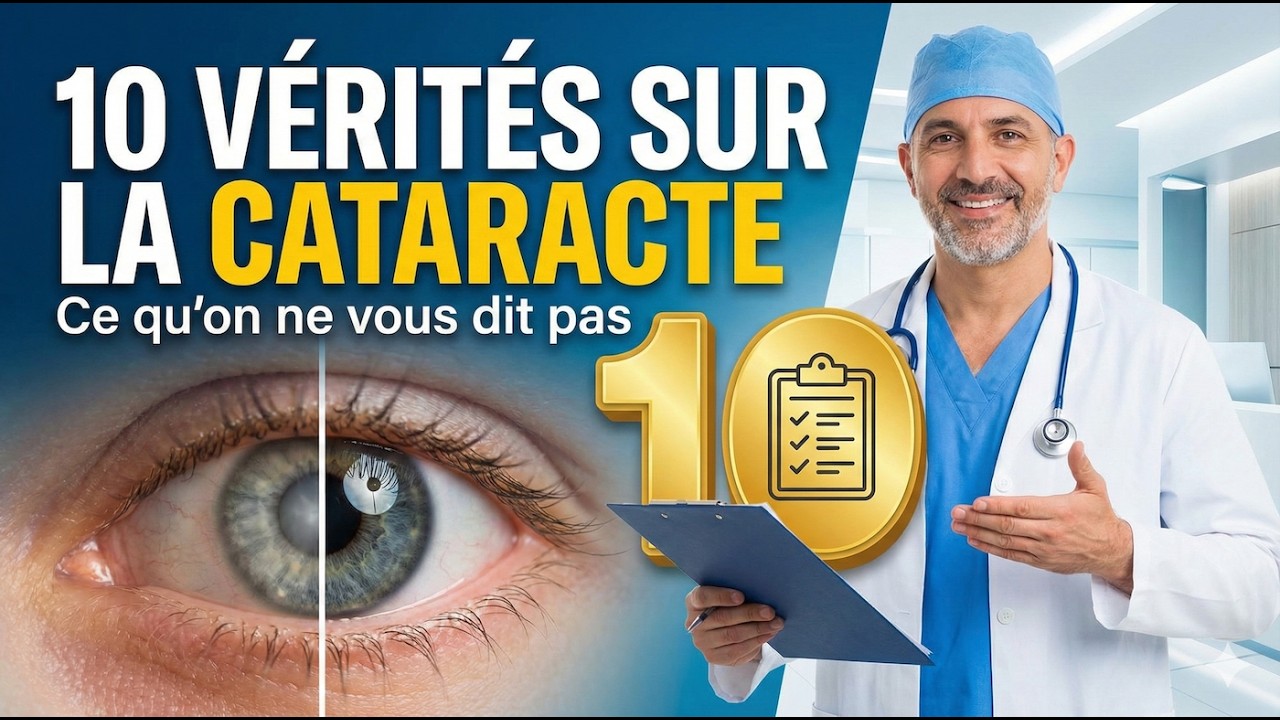 Opération de la cataracte : 10 choses à comprendre (Ophtalmologie, chirurgie oculaire)