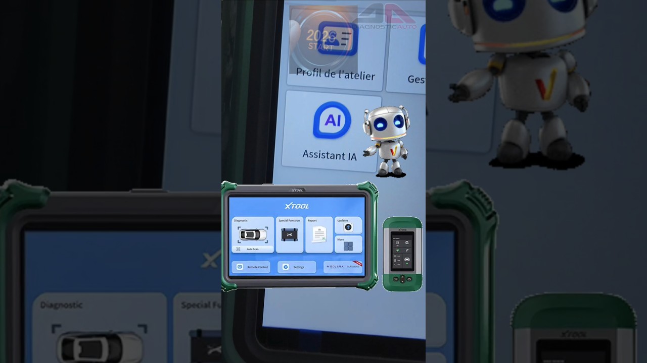 #XTOOL Prodigy : la tablette de diagnostic qui a intégré l' intelligence artificielle #ia