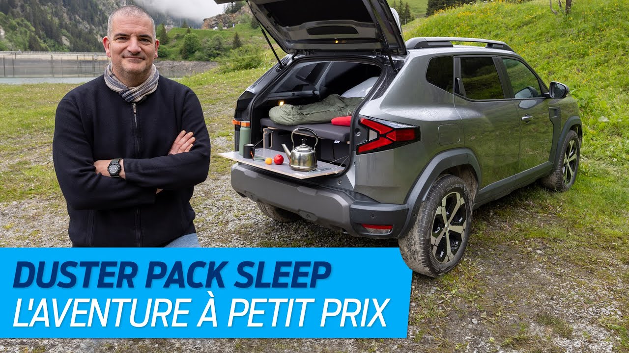 Dacia Duster PACK SLEEP. L'aventure à petit prix