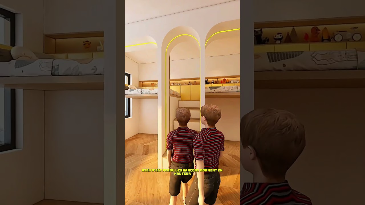 4 idées déco pour une chambre d'enfant #shorts