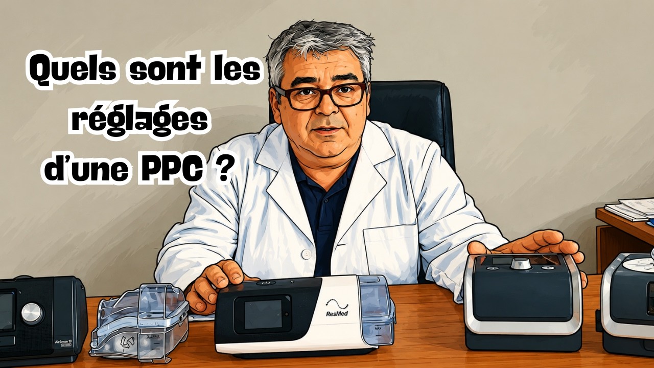 Quels sont les réglages d’une PPC / CPAP ?