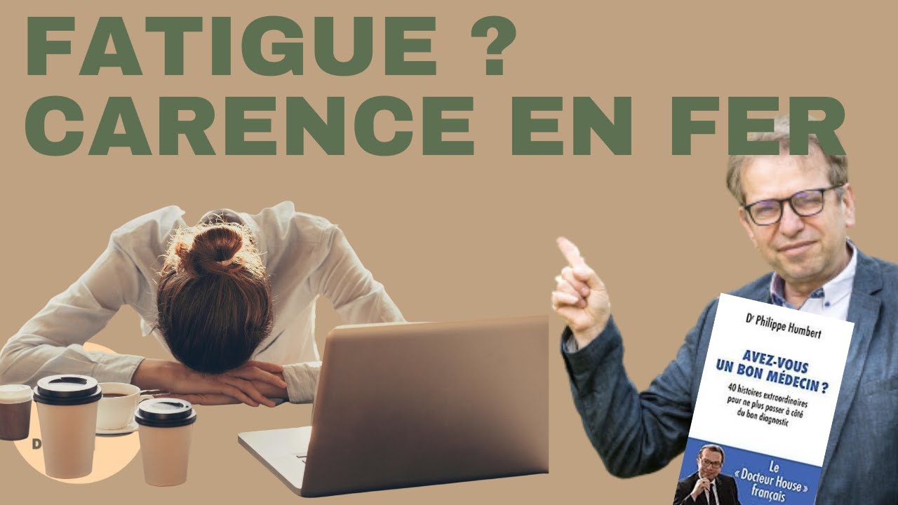 Comment savoir si j'ai une carence en Fer, fatigue, perte de cheveux