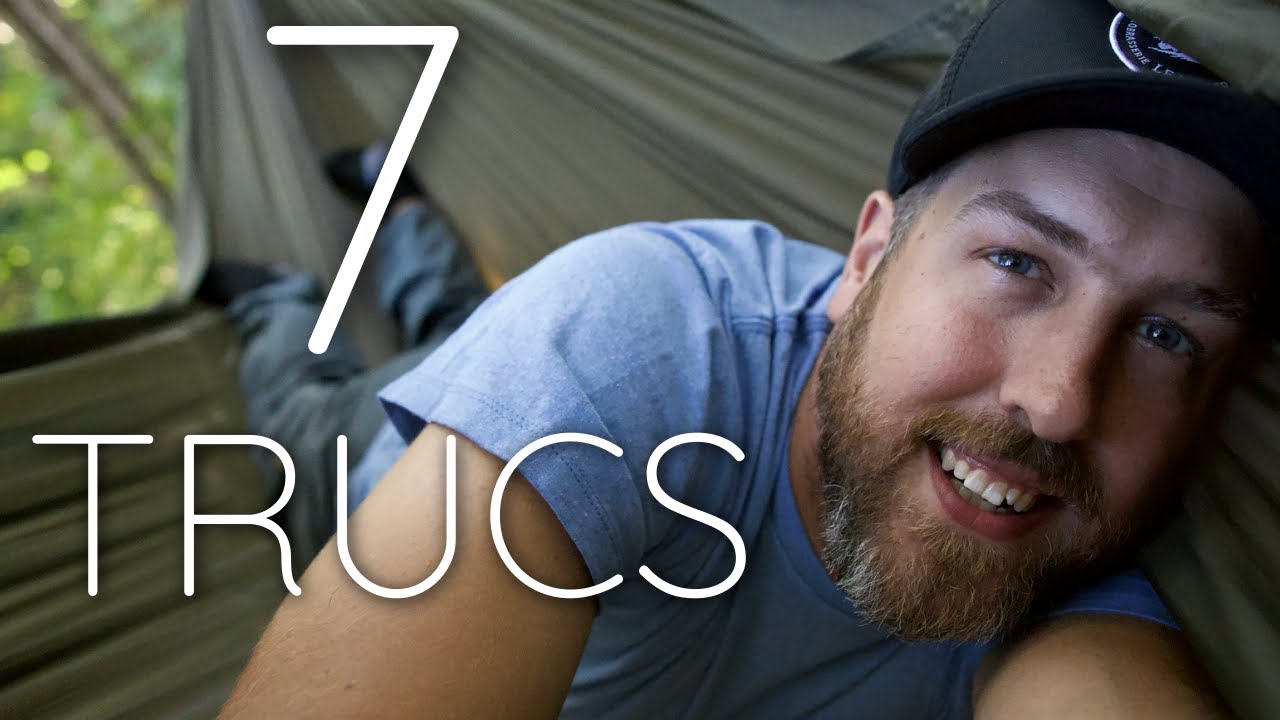 7 Trucs pour être plus confortable en hamac