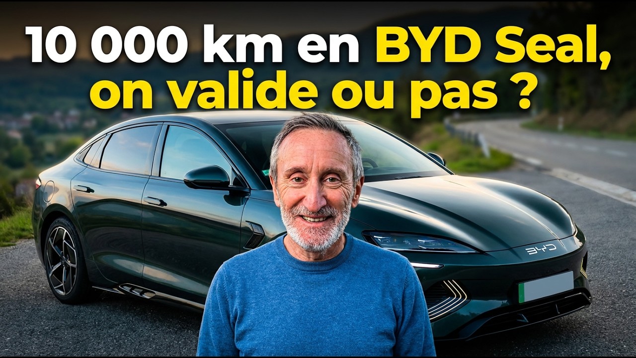 10 000 km en BYD Seal - Mon retour d'expérience