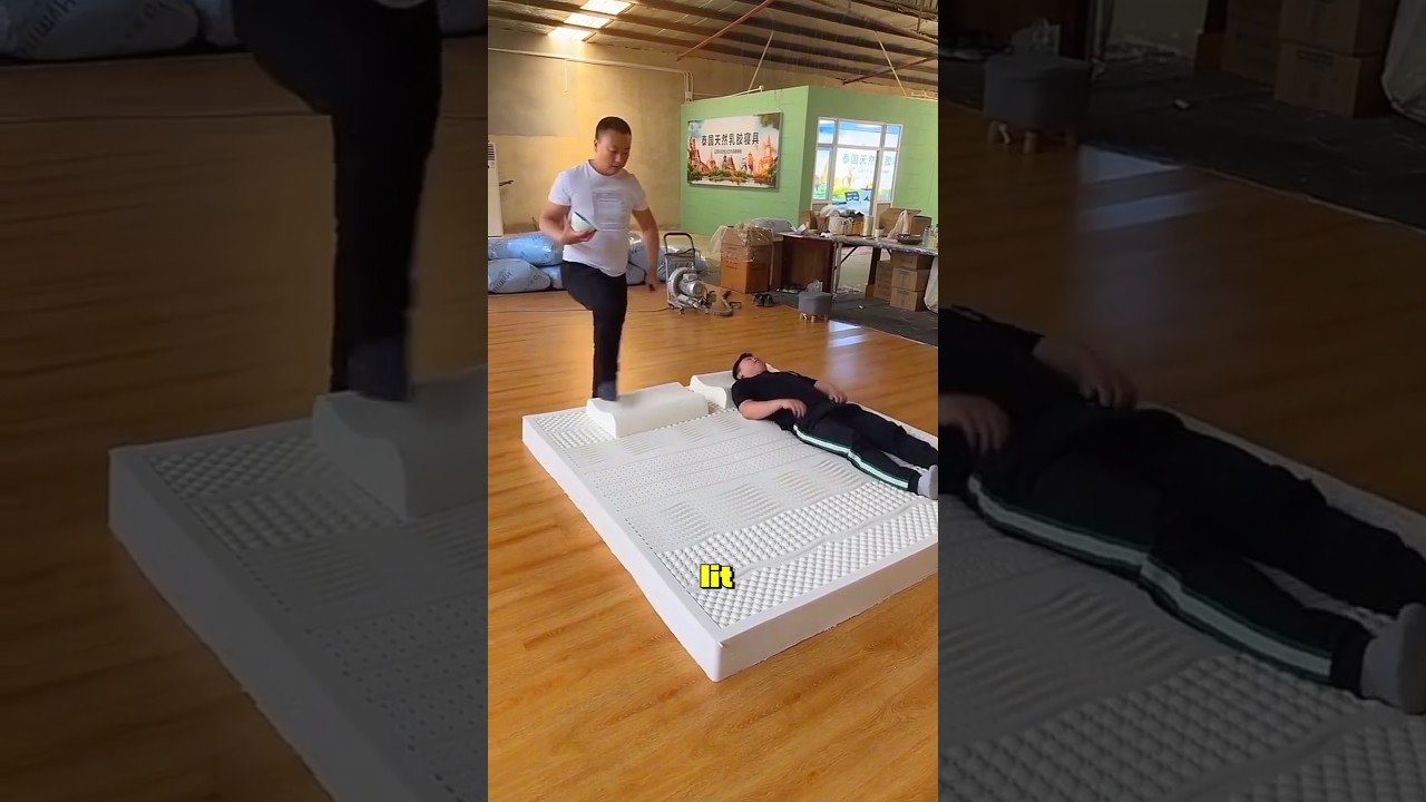 Voici le matelas le plus confortable.