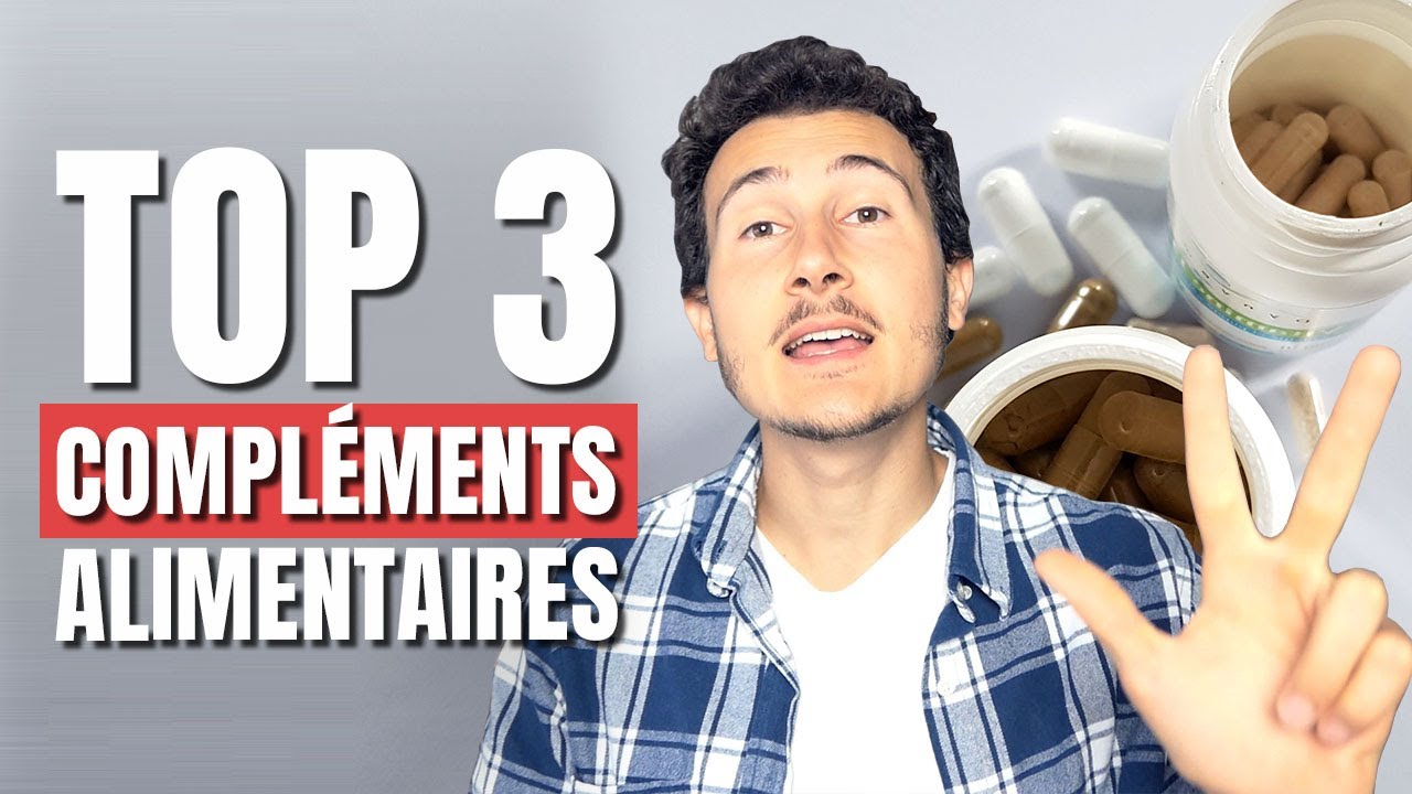 TOP 3 Compléments Alimentaires Vraiment Utiles (explications) 💊