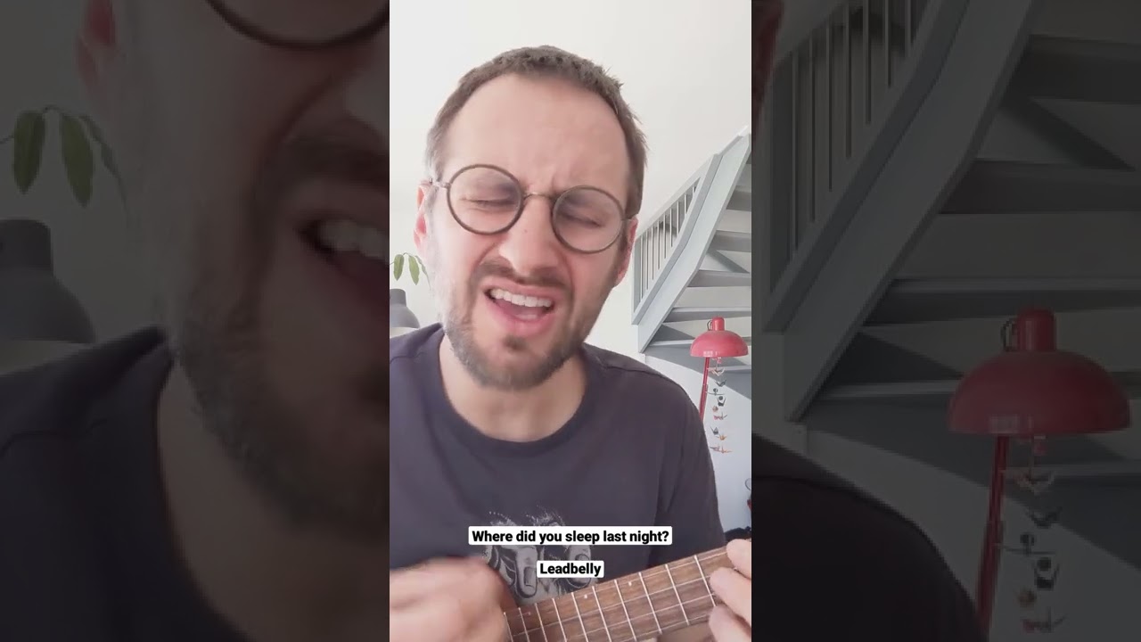 Uku cover : "Where did you sleep last night" de Leadbelly (repris aussi par Nirvana)