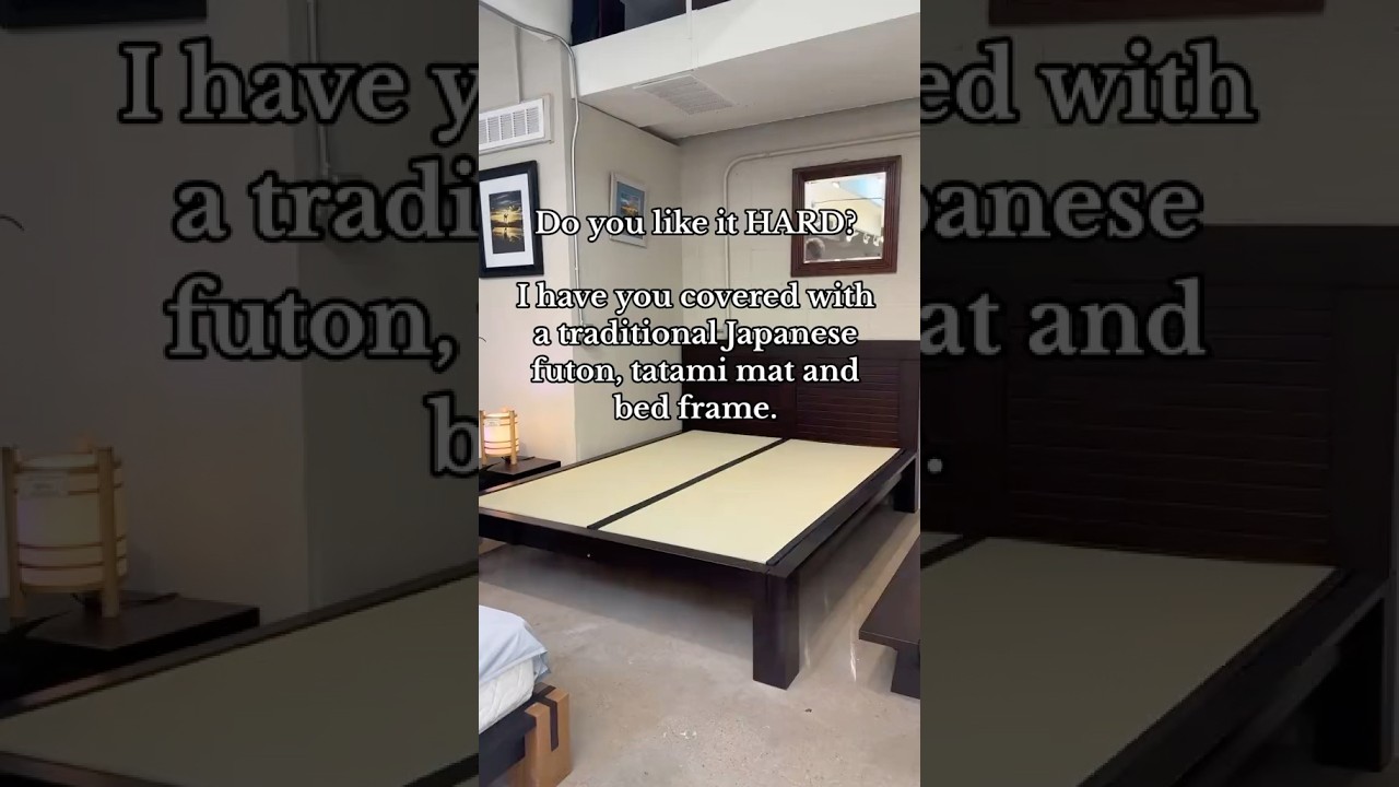 Upgrade your zen with a traditional Japanese futon sleep system. #tatami #futon