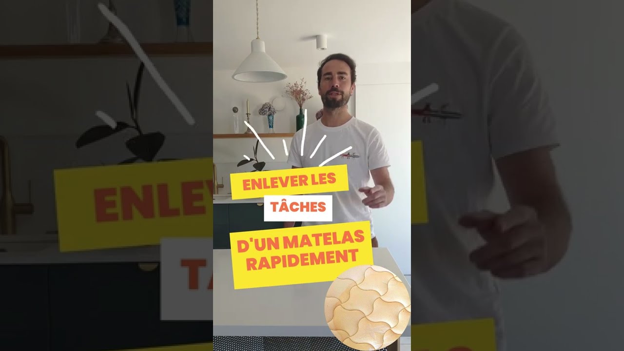 Comment détacher un matelas? #astuce #tutorial #tuto #matelas #taches