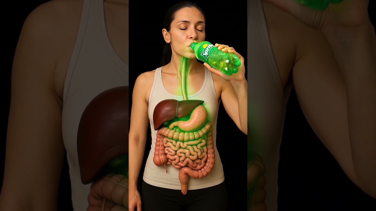 Inside Your Body: What Happens When You Drink Sprite #DigestiveSystem #AnatomyPop  #HumanBody