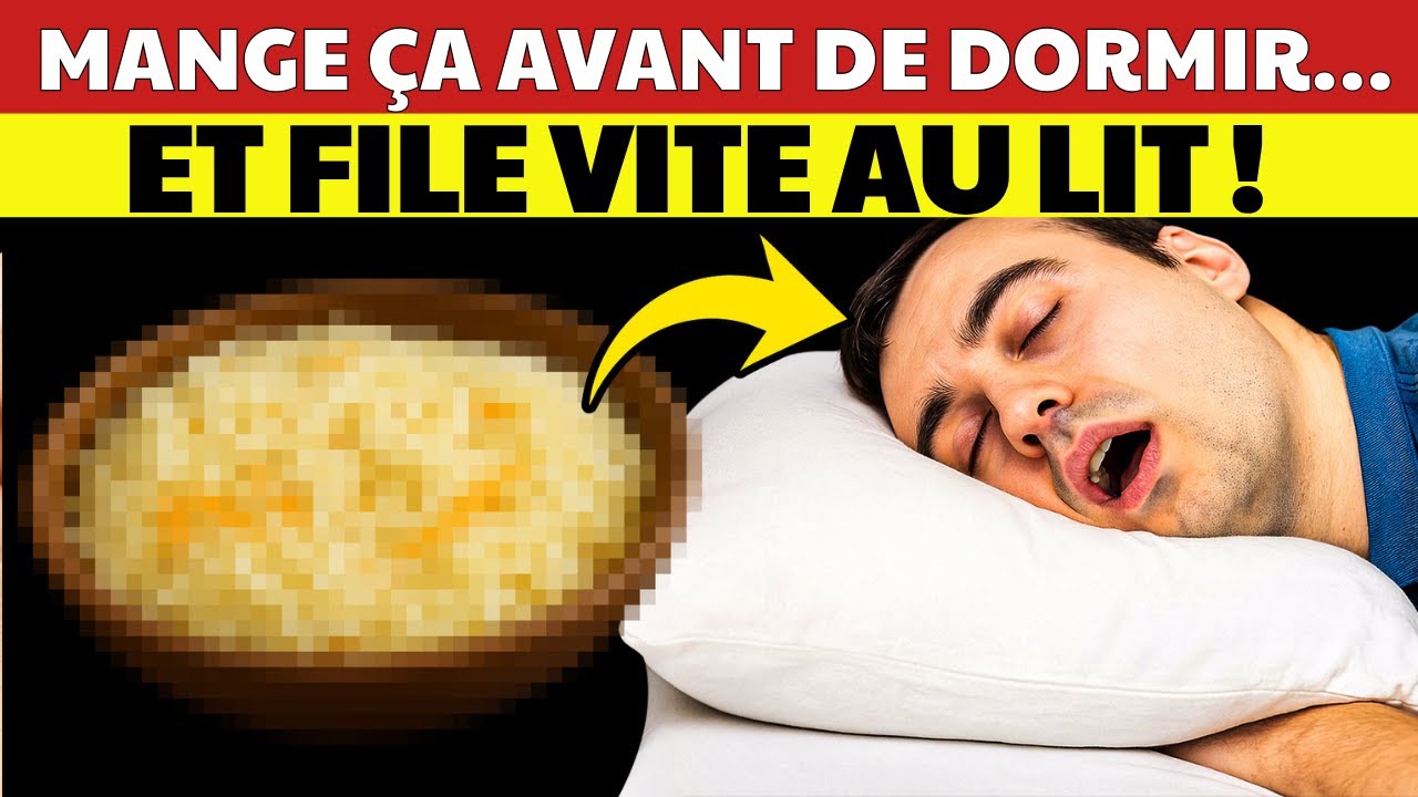 Tu Dors Mal  Voici 7 Aliments Naturels à Manger Pour un Sommeil Réparateur