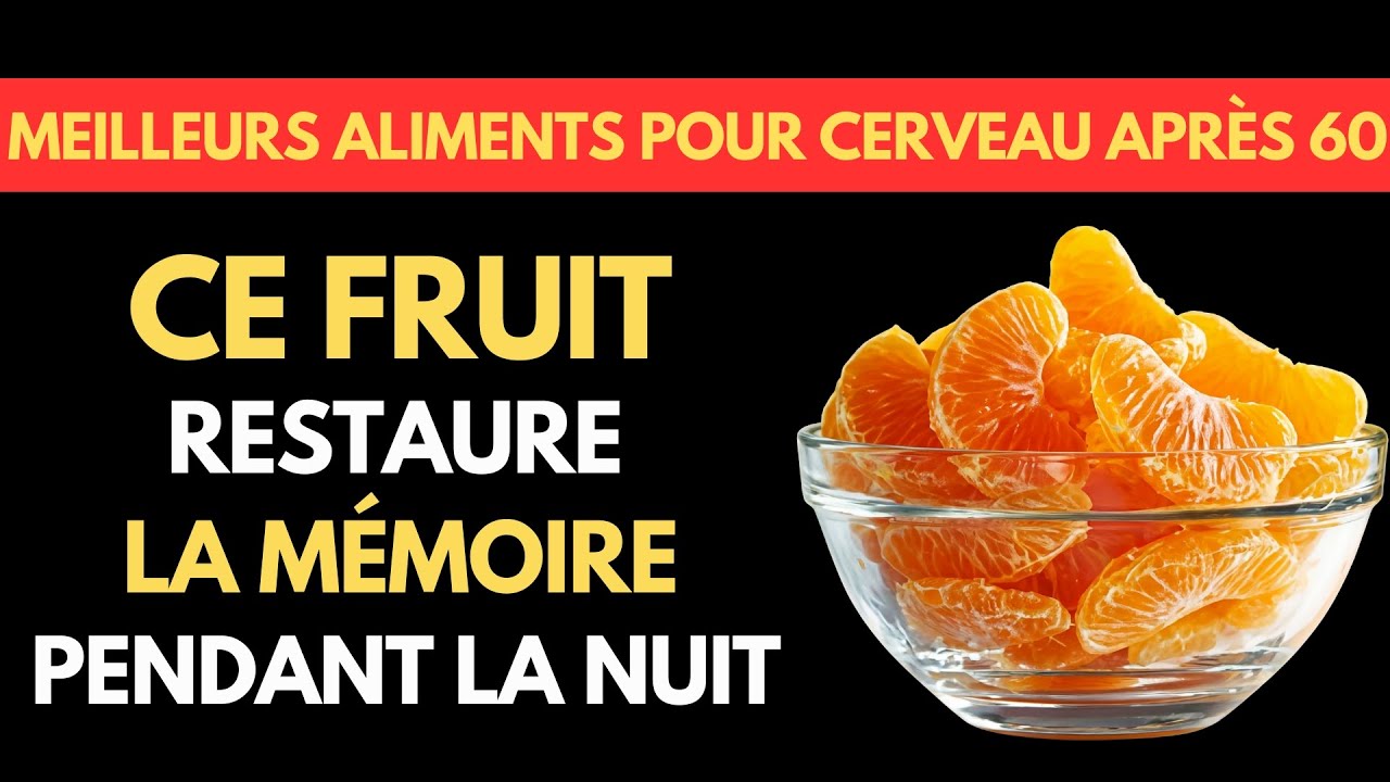 Seniors : Top 3 fruits qui réparent les cellules cérébrales et la mémoire pendant le sommeil