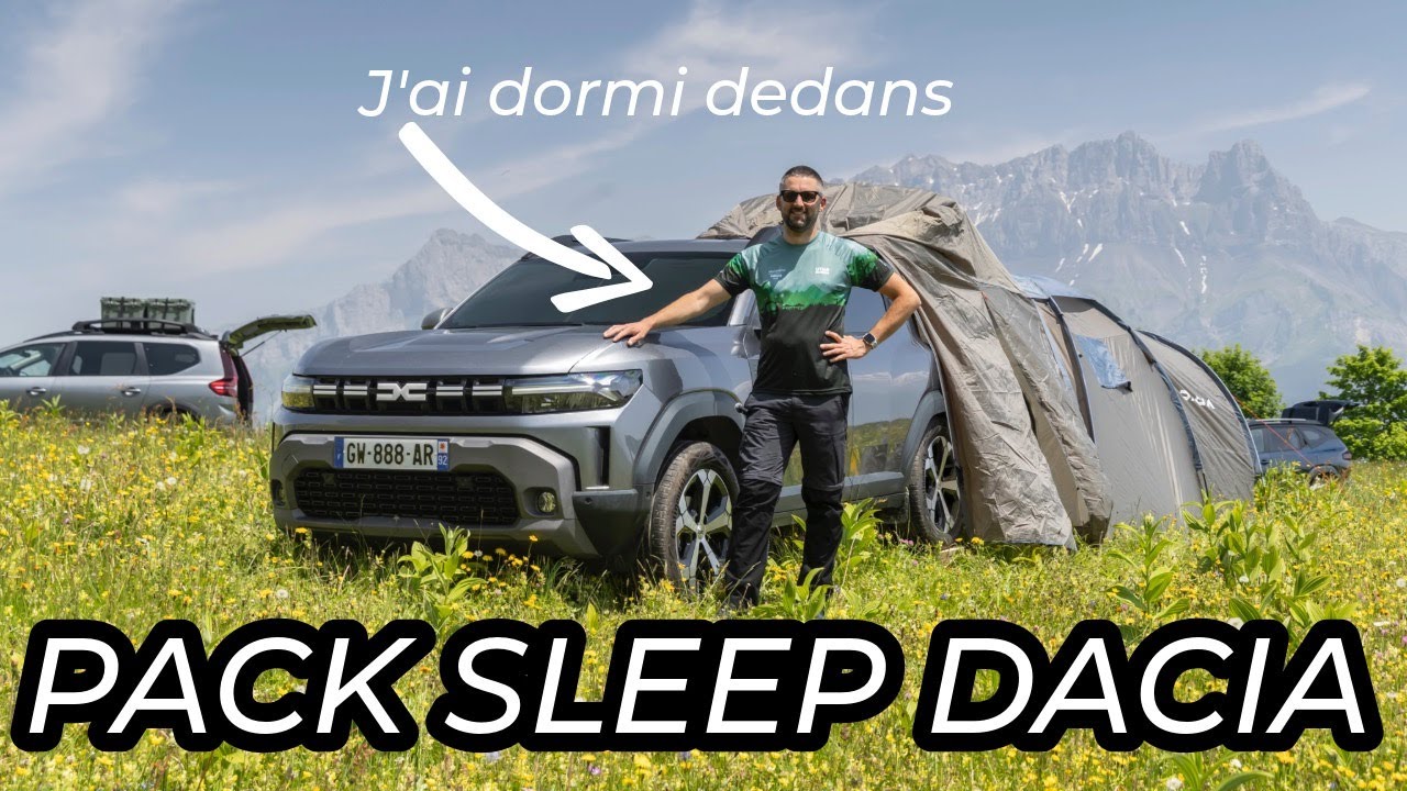 ESSAI DACIA PACK SLEEP