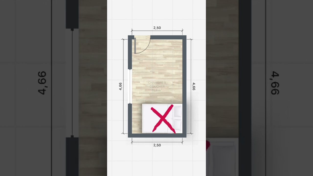 Placer son lit dans sa chambre #amenagementinterieur #chambre #decorationinterieur #literie