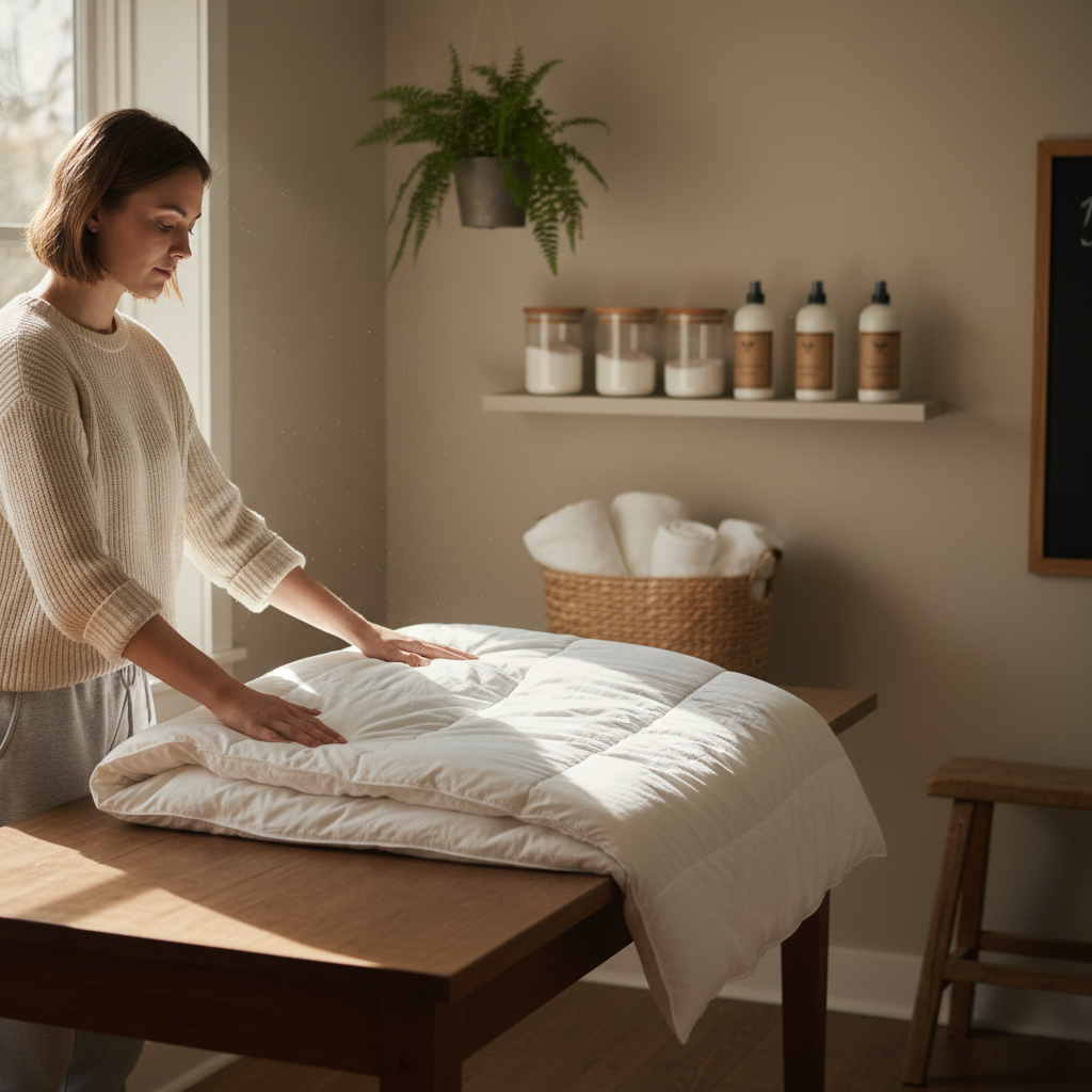 découvrez comment nettoyer une couette facilement avec notre guide pratique et astuces de lavage efficaces pour garder votre literie fraîche et propre.