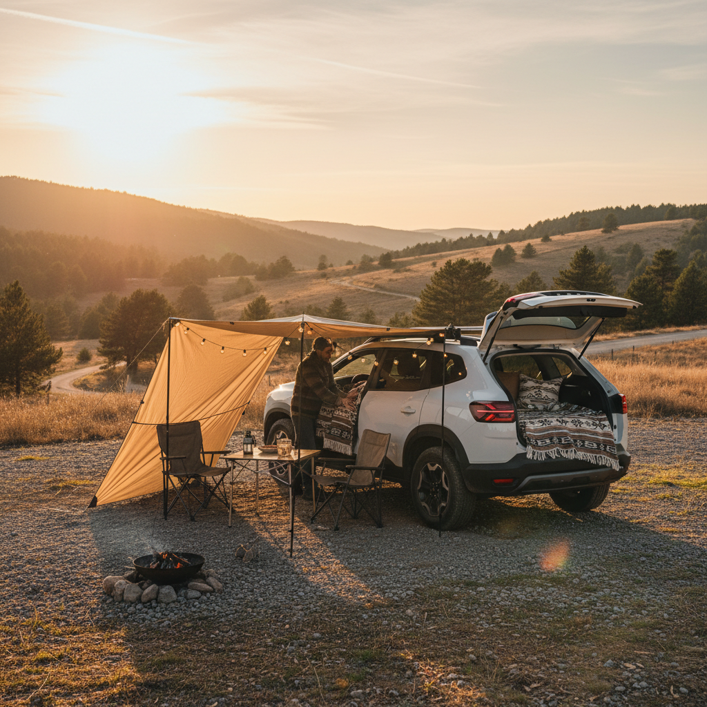 explorez le dacia bigster 2025 avec le pack sleep et tous les accessoires essentiels pour vos escapades camping. confort, praticité et aventure au rendez-vous !