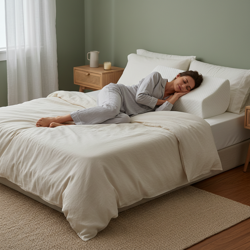 découvrez comment positionner correctement votre oreiller ergonomique pour un sommeil réparateur et un confort optimal tout au long de la nuit.