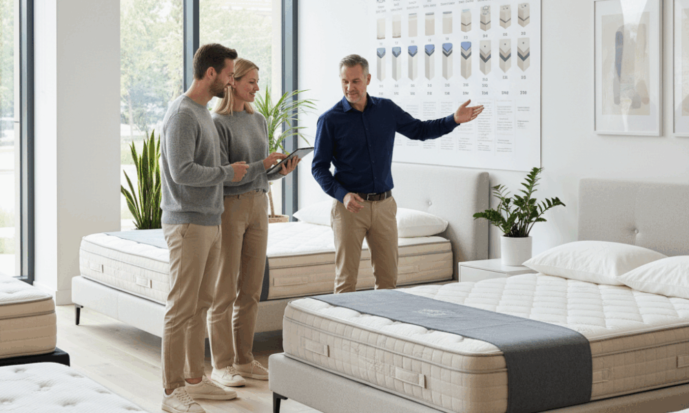 découvrez comment choisir la densité idéale de votre matelas grâce à notre guide complet pour un maintien optimal et un confort durable.