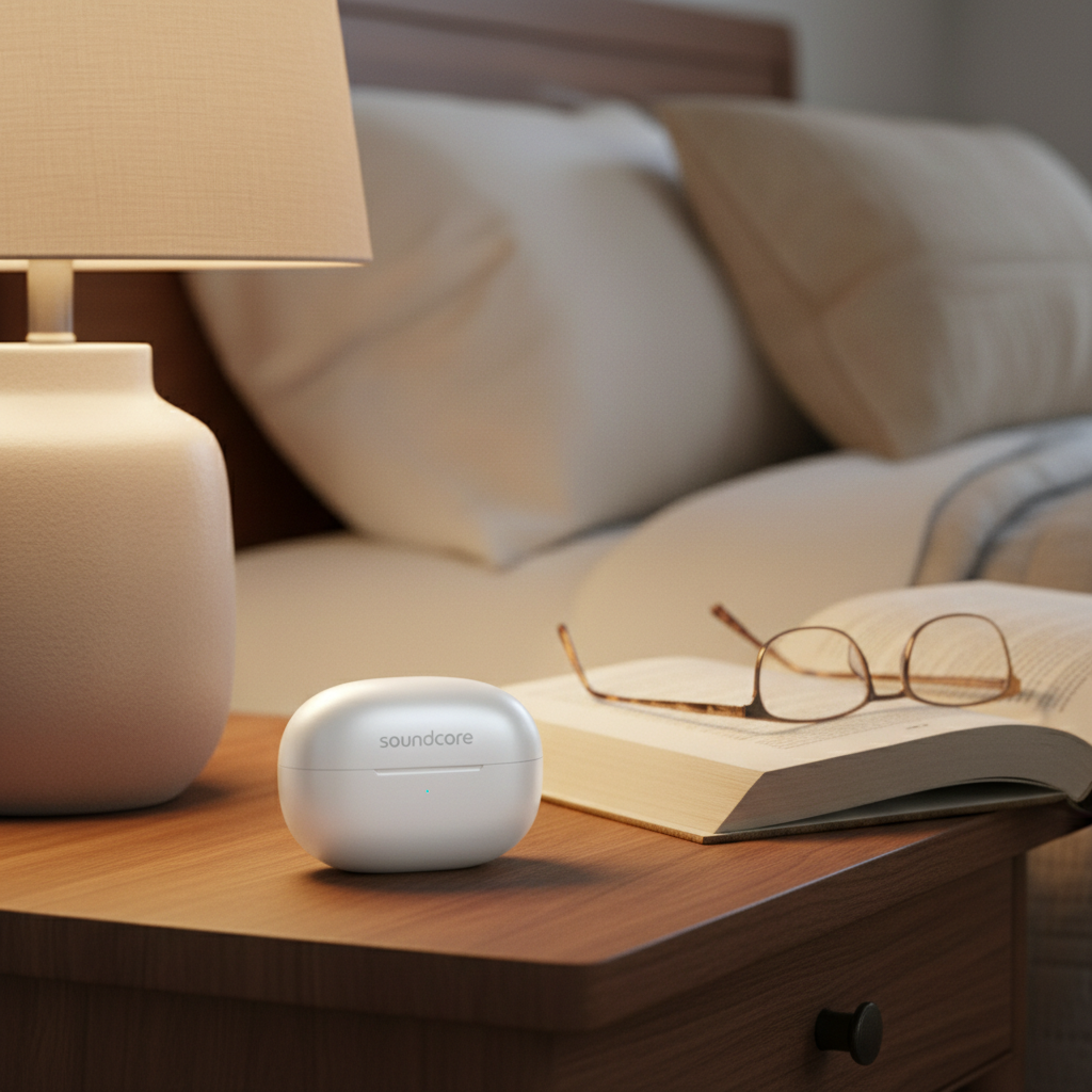 découvrez les écouteurs soundcore sleep a30, intelligents et innovants, qui analysent vos ronflements et diffusent des sons apaisants pour un sommeil profond et réparateur.