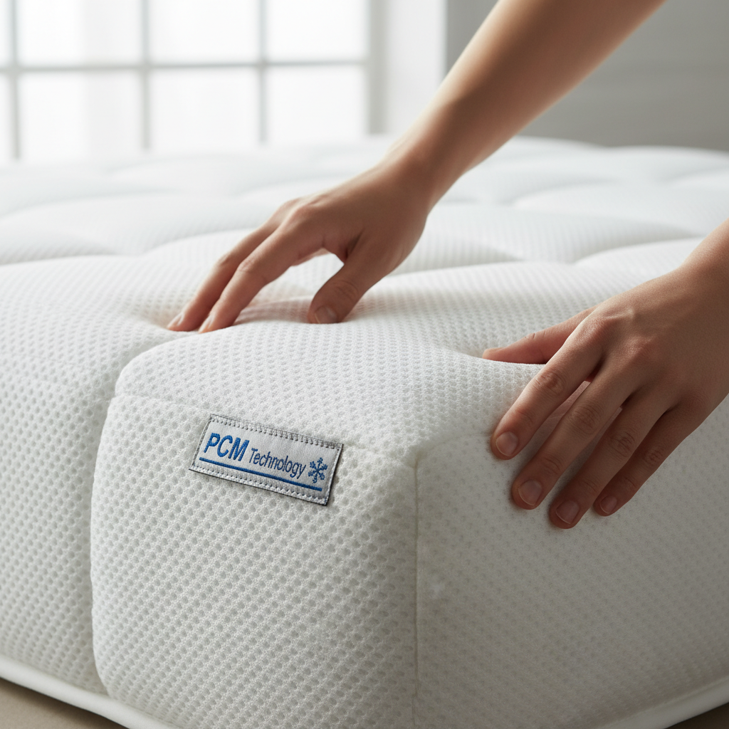 surmatelas anti transpiration : profitez d'un sommeil frais et confortable grâce à notre technologie innovante qui régule la chaleur et évacue l'humidité toute la nuit.