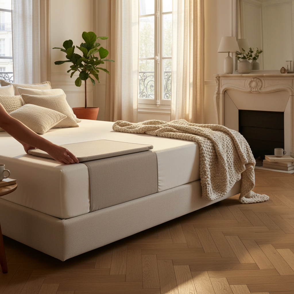 découvrez withings sleep analyzer, le compagnon de sommeil discret et précis qui analyse vos nuits pour améliorer votre bien-être. un dispositif indispensable pour un sommeil réparateur et une meilleure santé.