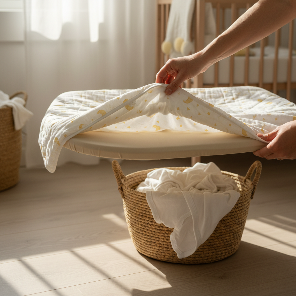 découvrez nos conseils pratiques pour choisir, utiliser et entretenir votre housse de matelas à langer, afin de garantir une hygiène impeccable pour votre bébé.