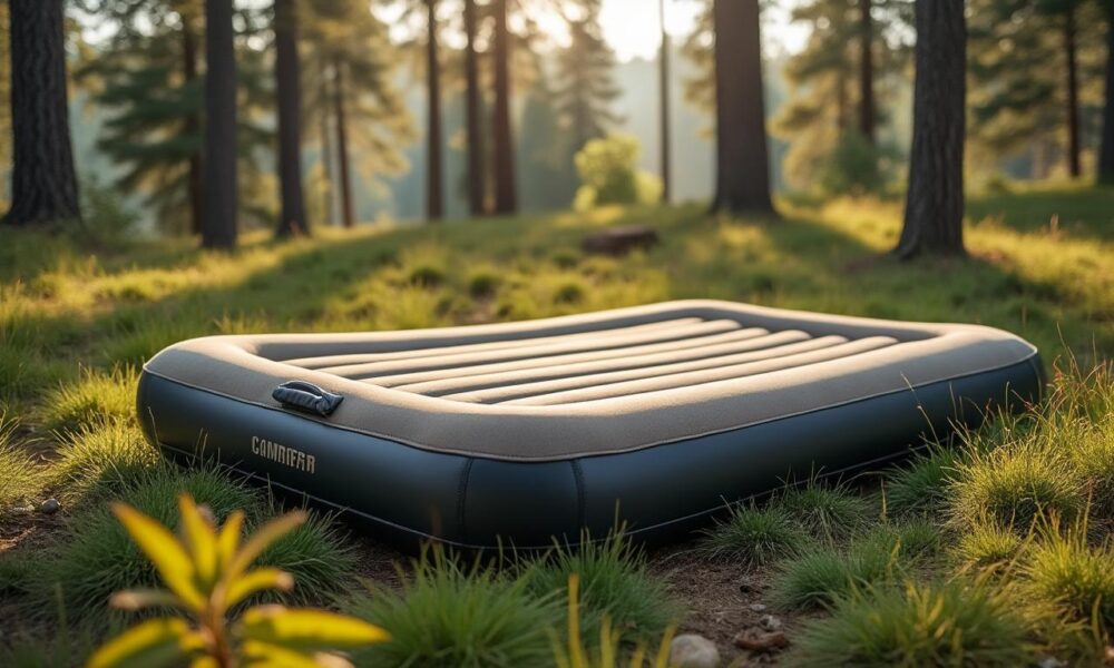découvrez le matelas autogonflant, l'accessoire idéal pour un camping confortable et des randonnées réussies. léger, pratique et confortable, il garantit des nuits reposantes en pleine nature.