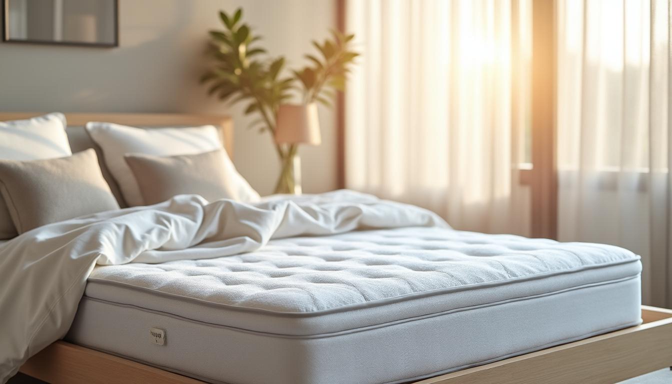 découvrez le matelas rafraîchissant, la solution parfaite pour des nuits agréablement fraîches et confortables pendant l'été. dites adieu à la chaleur et profitez d'un sommeil réparateur toute la saison.