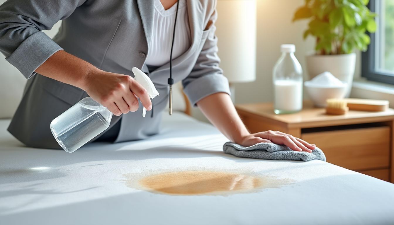 découvrez des astuces efficaces pour nettoyer l'urine sur un matelas, éliminer les taches et neutraliser les odeurs, afin de retrouver un matelas propre et frais.