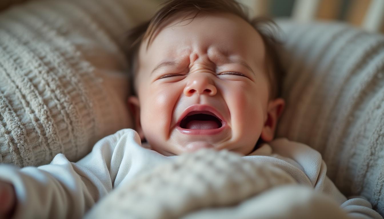 découvrez pourquoi bébé pleure dans son sommeil et apprenez des techniques douces pour l'apaiser et favoriser des nuits tranquilles.