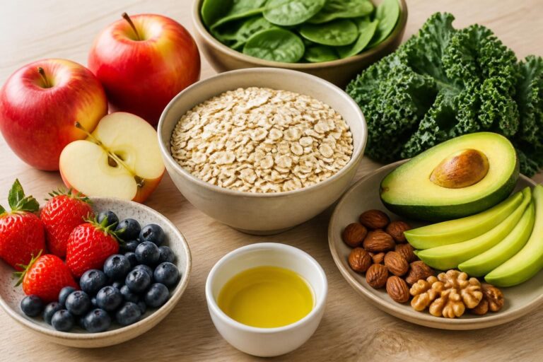 Aliments pour réduire le cholestérol naturellement